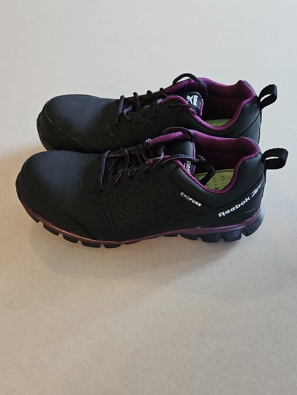 Reebok Women's Sublite Cushion Work Exofuse Composite Toe Shoes